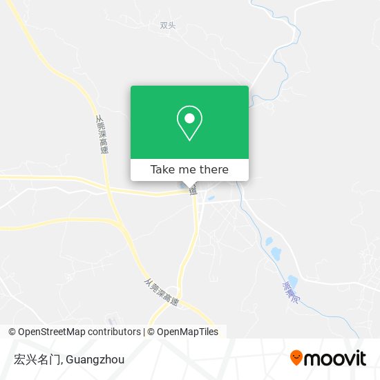 宏兴名门 map