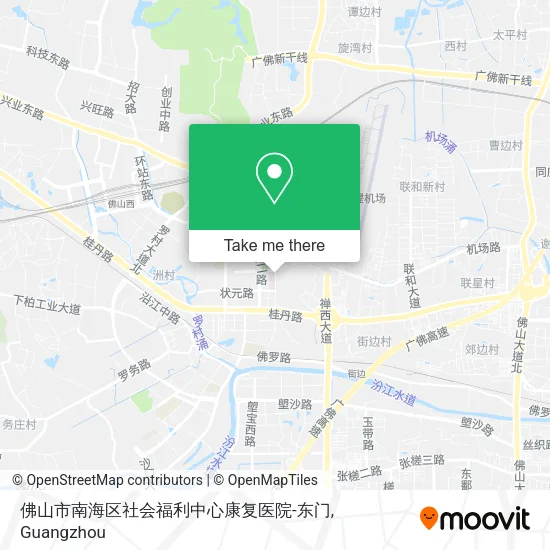 佛山市南海区社会福利中心康复医院-东门 map