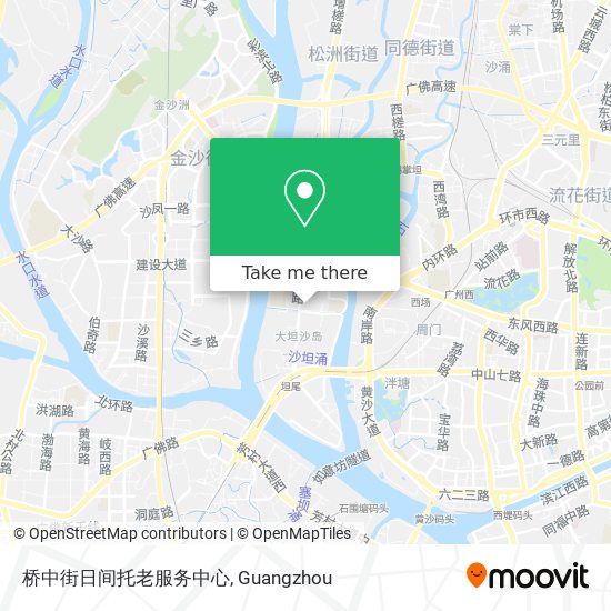桥中街日间托老服务中心 map