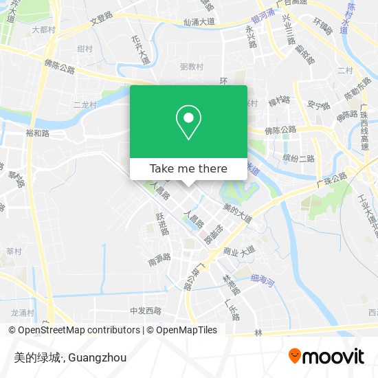 美的绿城· map