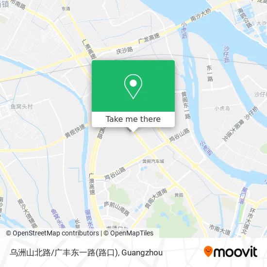 乌洲山北路/广丰东一路(路口) map