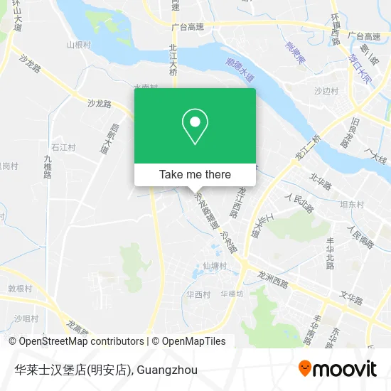 华莱士汉堡店(明安店) map