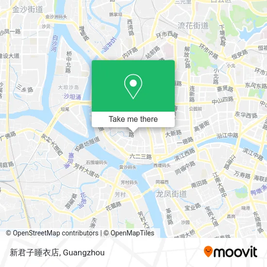 新君子睡衣店 map