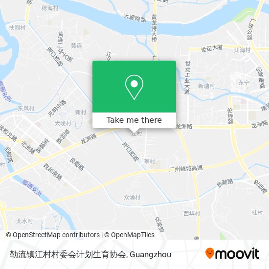 勒流镇江村村委会计划生育协会 map