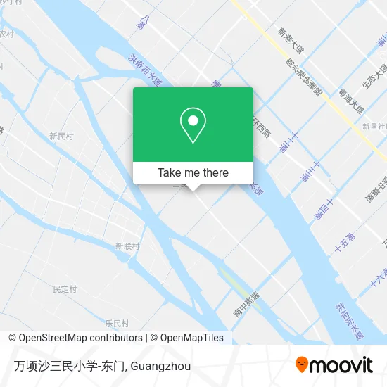 万顷沙三民小学-东门 map