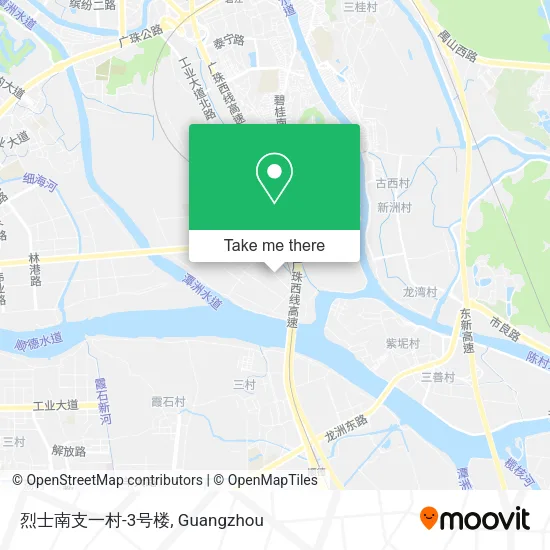 烈士南支一村-3号楼 map