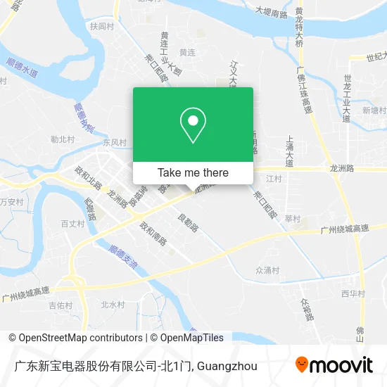 广东新宝电器股份有限公司-北1门 map