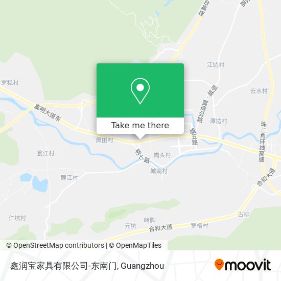 鑫润宝家具有限公司-东南门 map