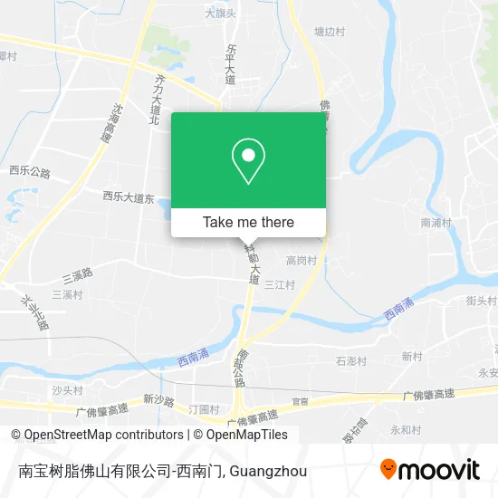 南宝树脂佛山有限公司-西南门 map