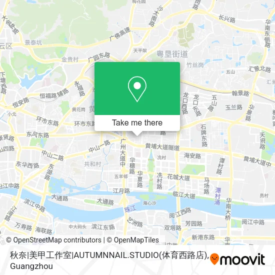 秋奈|美甲工作室|AUTUMNNAIL.STUDIO(体育西路店) map