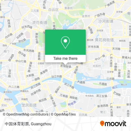 中国体育彩票 map