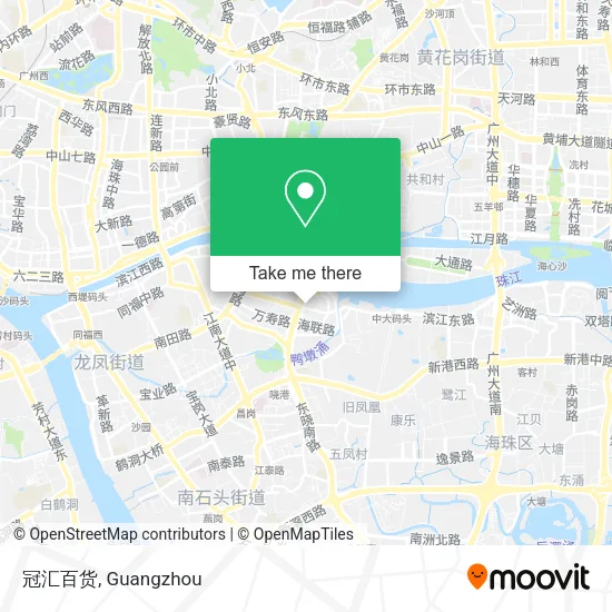 冠汇百货 map