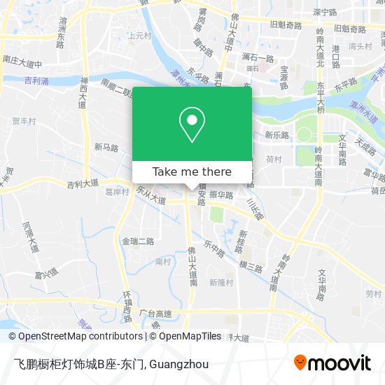 飞鹏橱柜灯饰城B座-东门 map