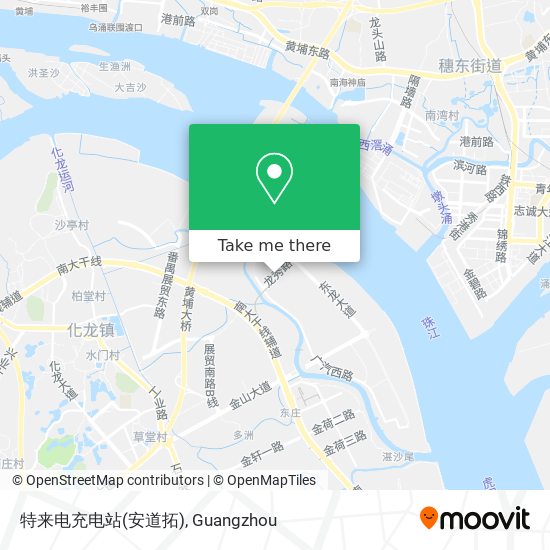 特来电充电站(安道拓) map