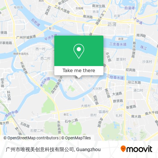 广州市唯视美创意科技有限公司 map