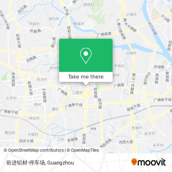 前进铝材-停车场 map