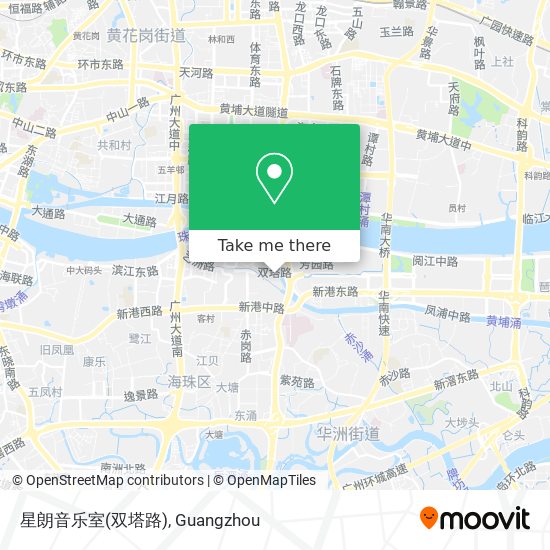 星朗音乐室(双塔路) map