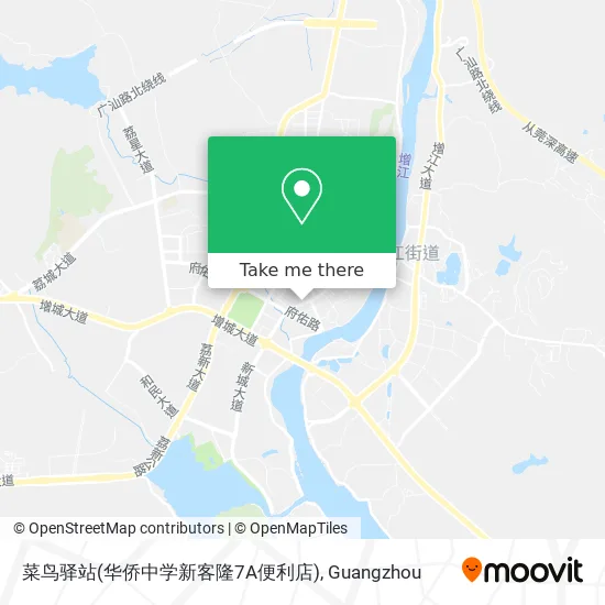 菜鸟驿站(华侨中学新客隆7A便利店) map