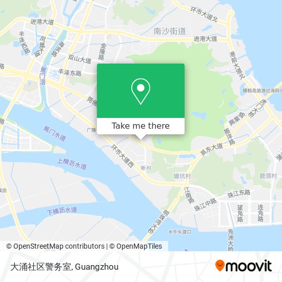 大涌社区警务室 map