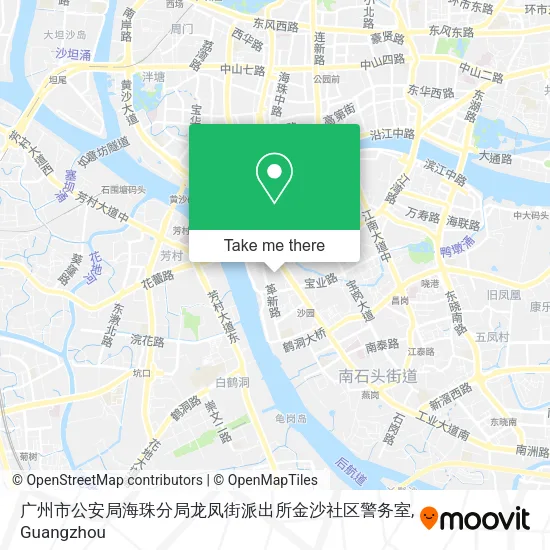 广州市公安局海珠分局龙凤街派出所金沙社区警务室 map