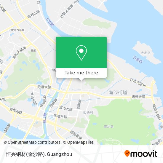 恒兴钢材(金沙路) map
