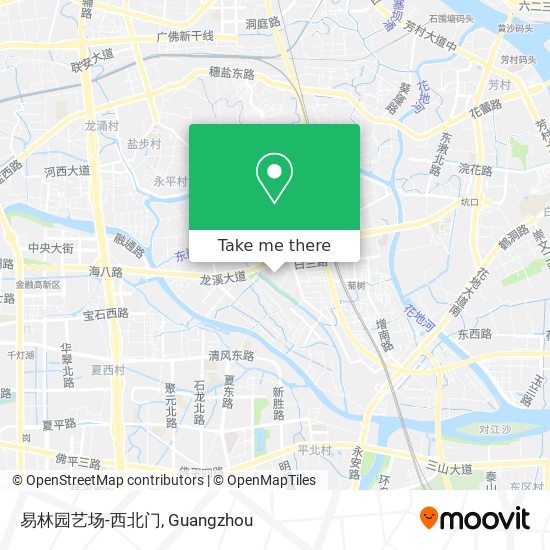 易林园艺场-西北门 map