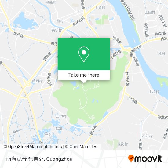 南海观音-售票处 map
