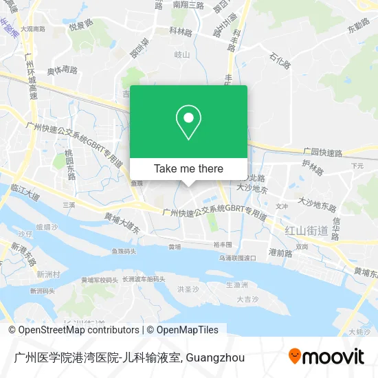 广州医学院港湾医院-儿科输液室 map