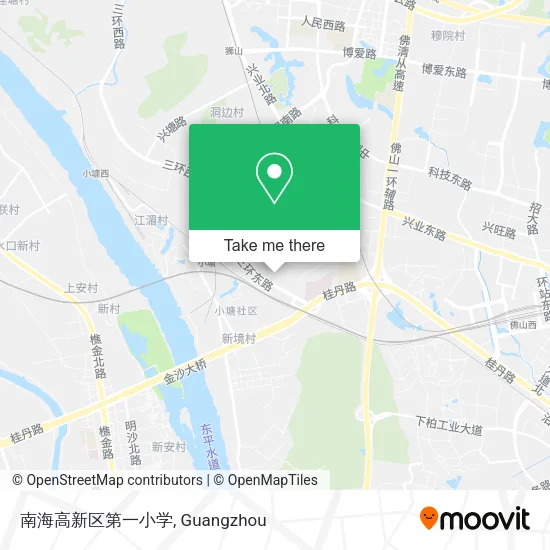 南海高新区第一小学 map