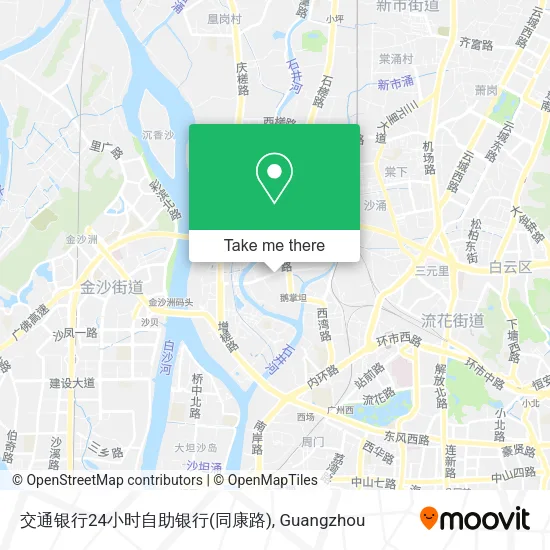 交通银行24小时自助银行(同康路) map