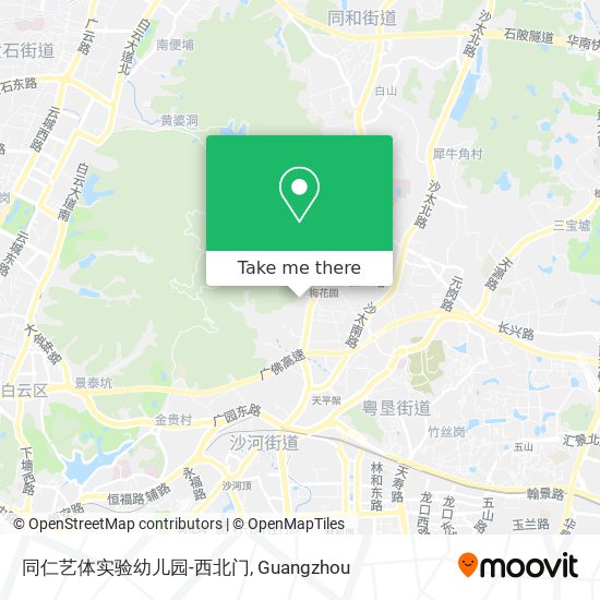 同仁艺体实验幼儿园-西北门 map