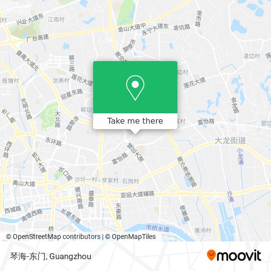 琴海-东门 map