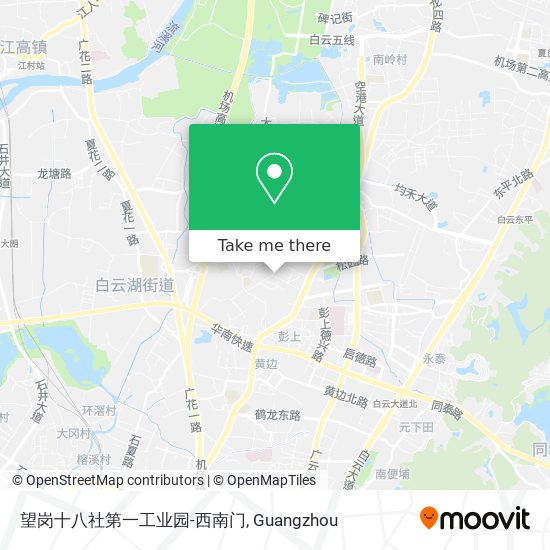 望岗十八社第一工业园-西南门 map