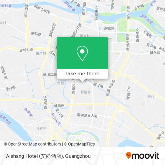 Aishang Hotel (艾尚酒店) map