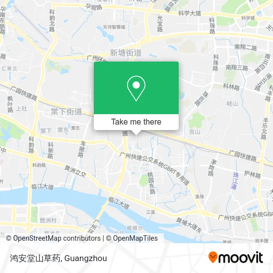 鸿安堂山草药 map