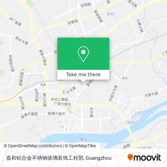 嘉和铝合金不锈钢玻璃装饰工程部 map