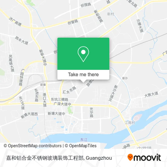 嘉和铝合金不锈钢玻璃装饰工程部 map