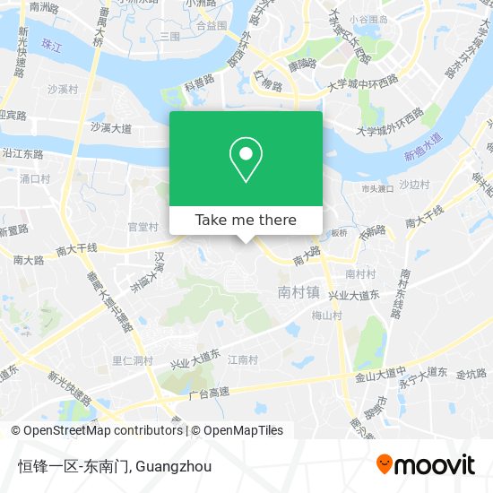 恒锋一区-东南门 map