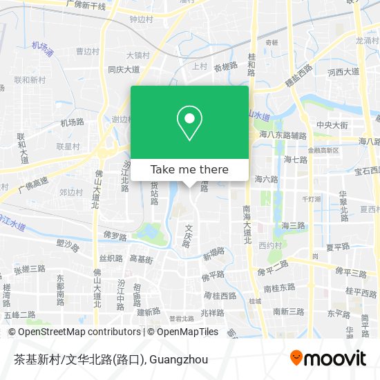 茶基新村/文华北路(路口) map
