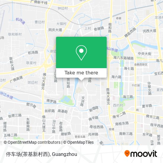 停车场(茶基新村西) map