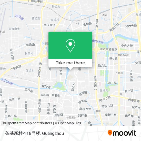 茶基新村-118号楼 map