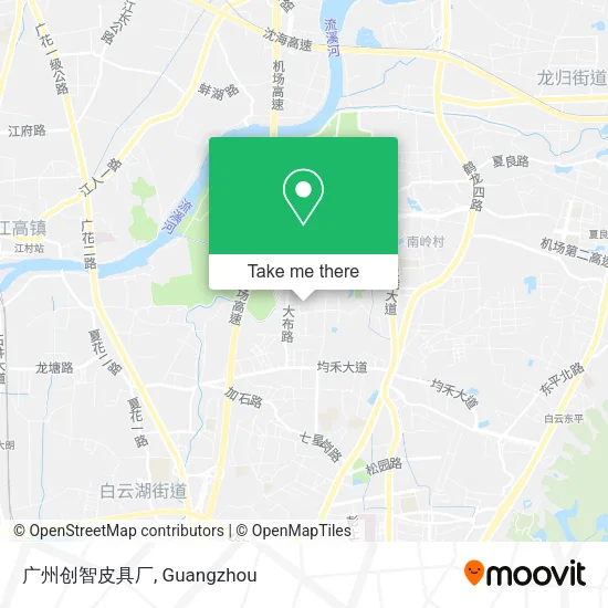 广州创智皮具厂 map