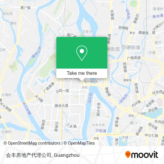 会丰房地产代理公司 map