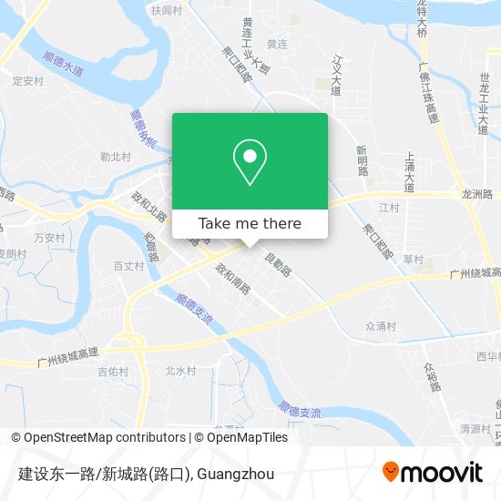 建设东一路/新城路(路口) map