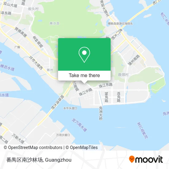 番禺区南沙林场 map