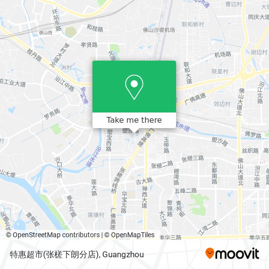 特惠超市(张槎下朗分店) map