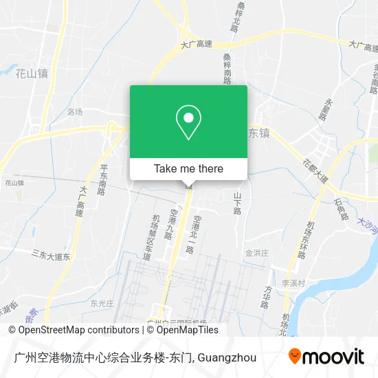 广州空港物流中心综合业务楼-东门 map