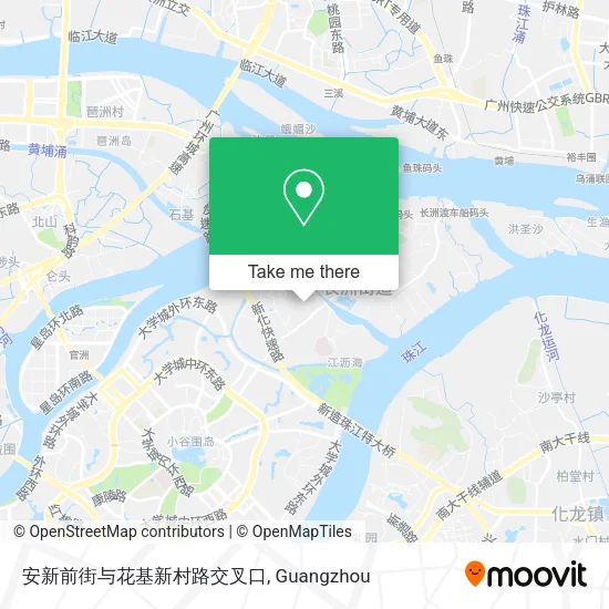 安新前街与花基新村路交叉口 map