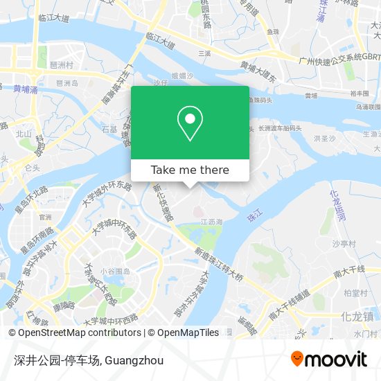 深井公园-停车场 map