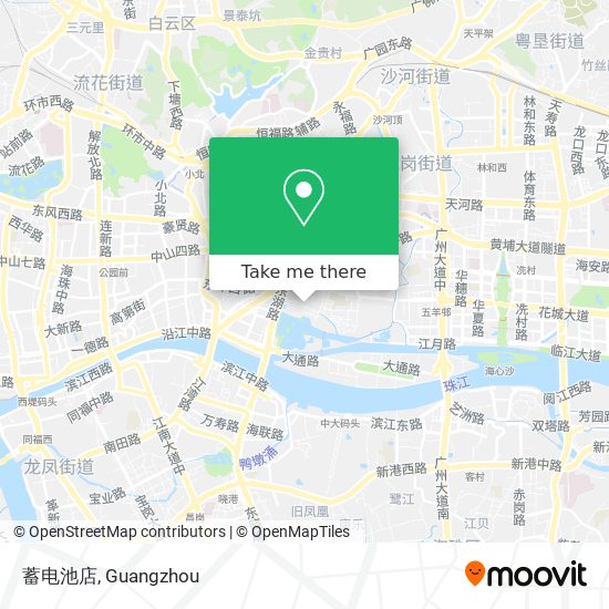 蓄电池店 map